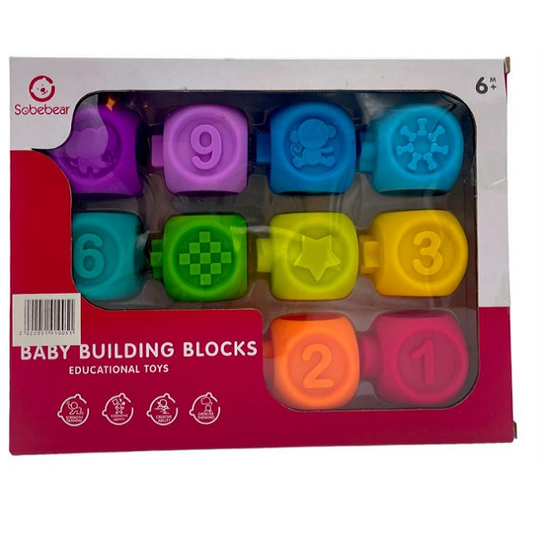 Baby Building Blocks Soft Sobebear Educational Toy Shop Today. Get it