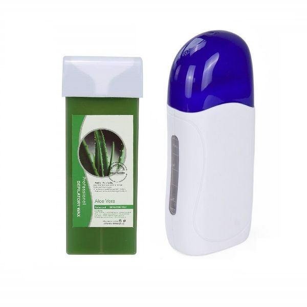 iMbali Depilatory Roller &amp; Cartridge Warmer Waxing Kit