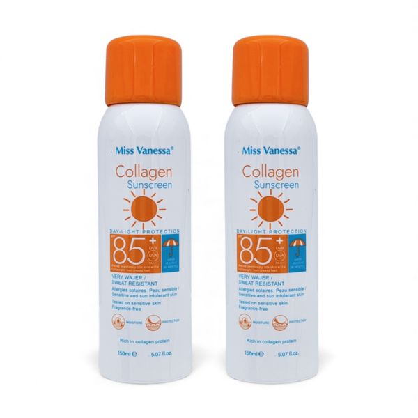 Pack of 2 - Miss Vanessa Collagen Continuous Spray Sunscreen SPF 85+