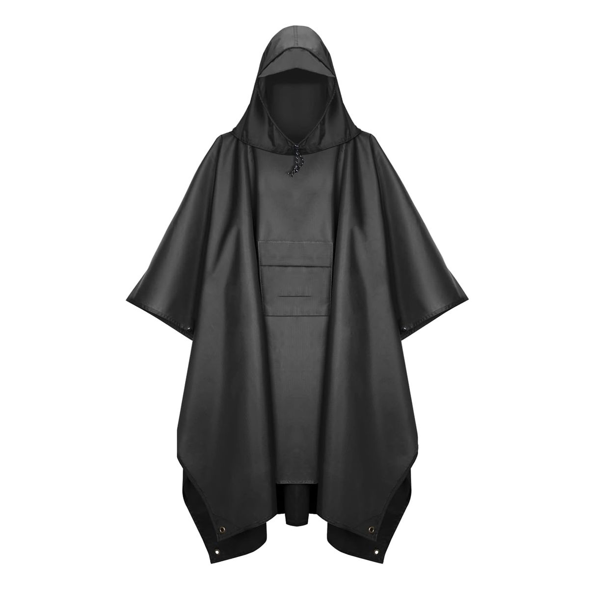 3-in-1 Raincoat Hooded Raincoat Adult Rain Wear With Pocket