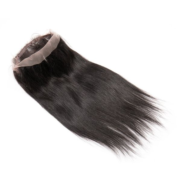 360 Straight Full Lace Frontal Closure - 10inch