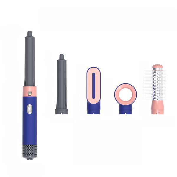 5-in-1 Hot Air Brush for Curling &amp; Straightening with Vacuum Function