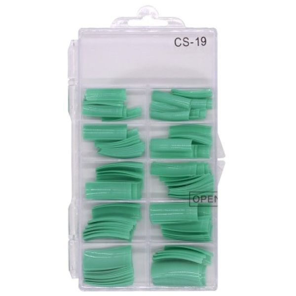 Turquoise Nail Tips - 100 Pieces
