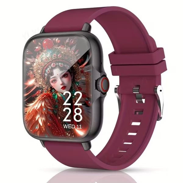 Arctic Aura Black Advanced Smart Fitness Watch ( Red ) &amp; Arctic Bookmark