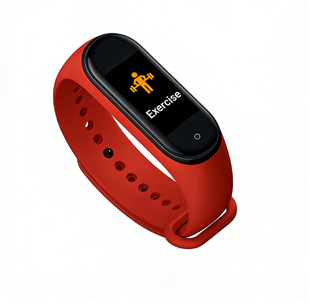 Kids Smart Fitness Band (Red/Blue/Black/Pink) - Android Compatible