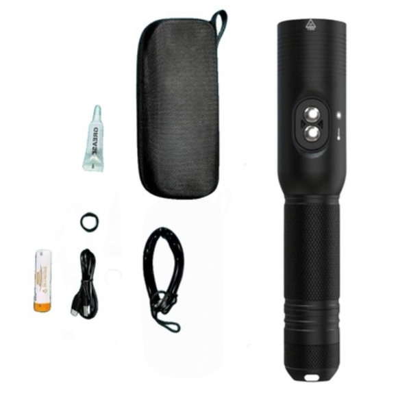 1200LM Underwater Scuba Diving Torch Flashlight with Laser 100m Waterproof