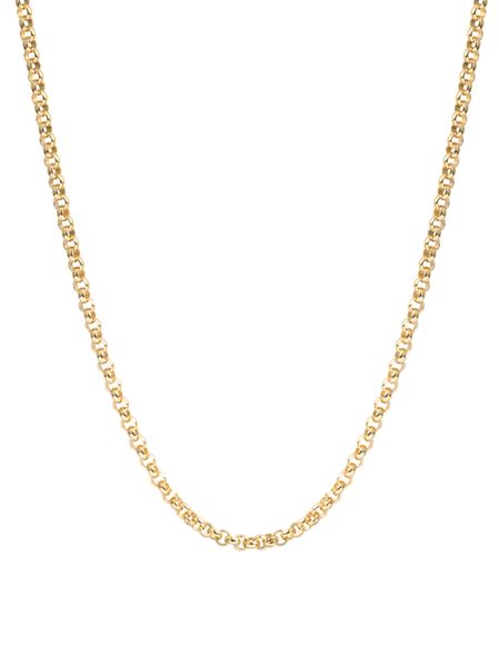 Broadway Jewellers - 9ct Yellow Gold - Belcher Link Chain - 45cm
