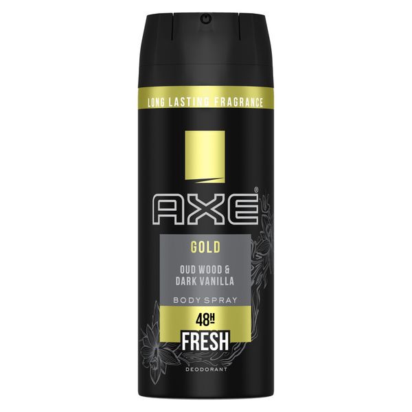 AXE Gold Oud Wood and Dark Vanilla Deodorant Body Spray 6x150ml