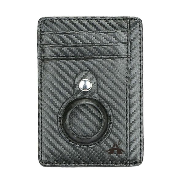 ALANES Slim Minimalist Wallet Card Holder Wallet with Airtag Holder