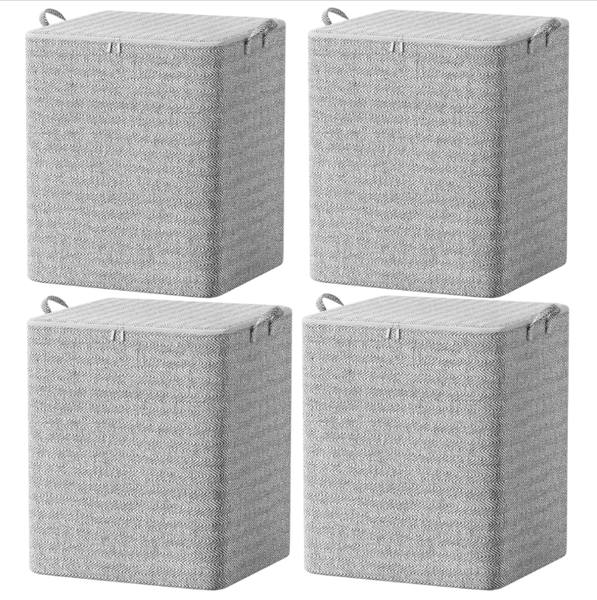 Multipurpose 150L Duvet Storage Bag With Convenient Handles 4 Pack