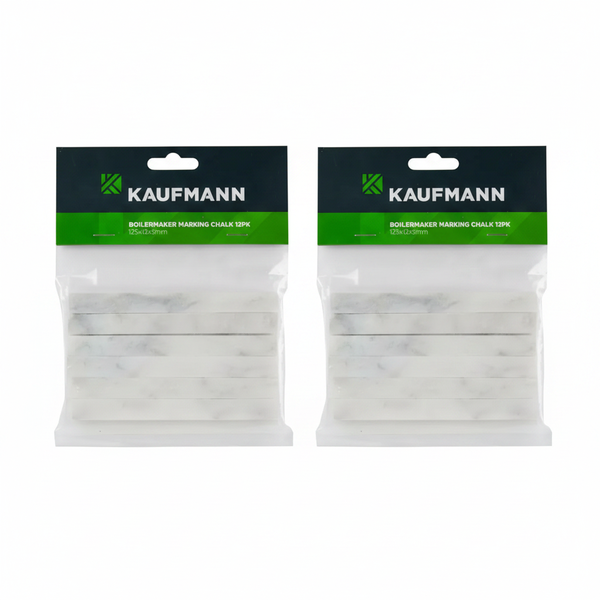 Kaufmann 12 Piece Boilermaker Marking Chalk for Indoor and - 2 Pack