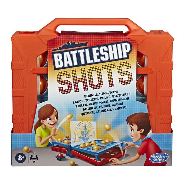 Hasbro Gaming Battleship Shots (En-Fr-Es-De)