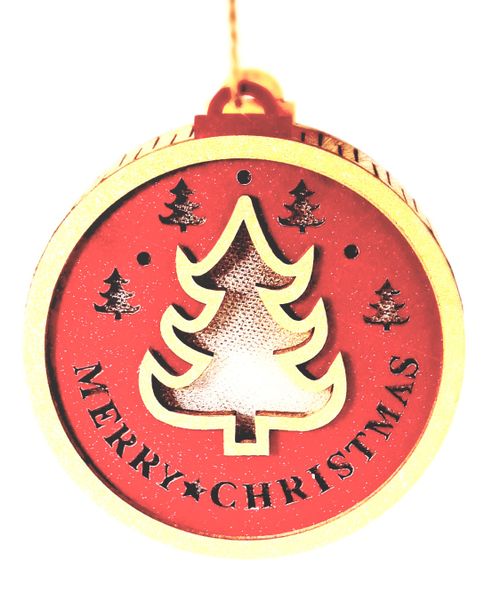 Wooden Christmas Décor With Light
