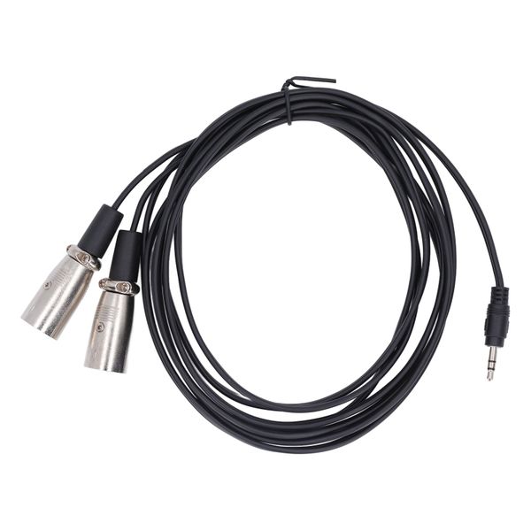 3.5mm to XLR - 3m stereo