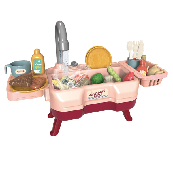 Lovely Toddler Family Wash Basin Toy-23pieces