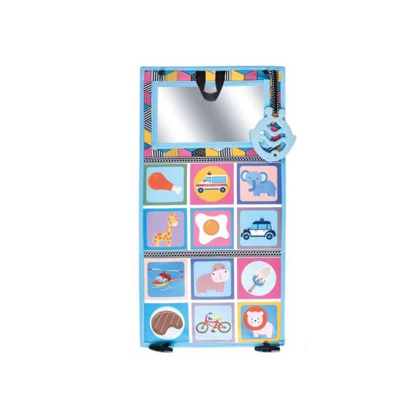 LANCI-Baby Prone Play Mat - With Safety Mirror - Colorful Educational Toy
