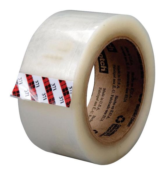 3M (371 CLEAR 48 MM X 100 M) Packaging Tape, 48 mm x 100 m