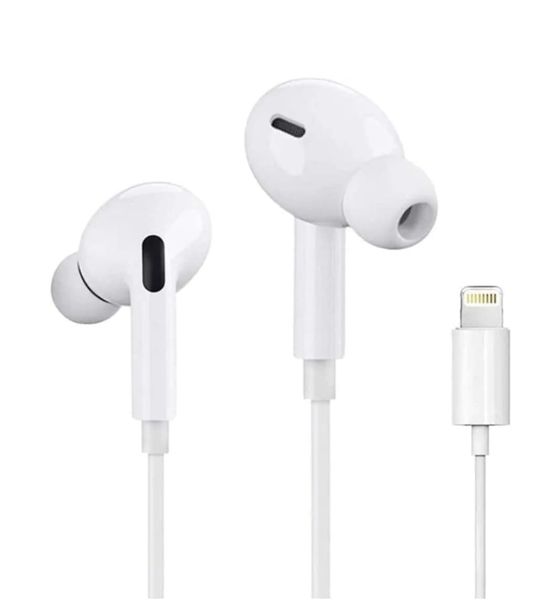 Lightning Wired Stereo Sound Headset Compatible with iOS 7 To 14 Series GP
