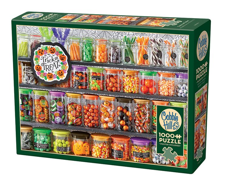 Cobble Hill Trick or Treat 1000 Piece Puzzle