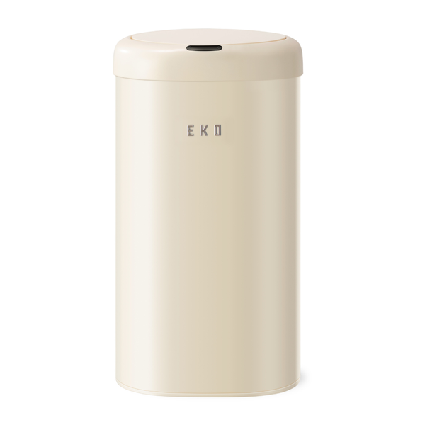 EKO Vintage Sensor Bin - 28L - Vanilla