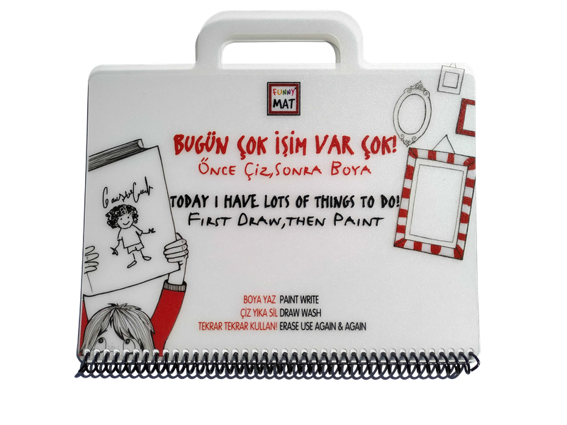 Funny Mat - Travel Set - Today I Have Lots of Things to Do!