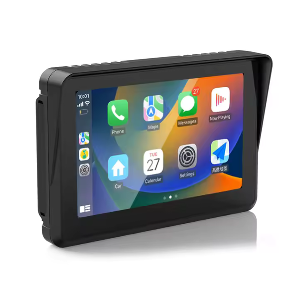 Motorcycle 5" GPS Navigation with Carplay and Android Auto