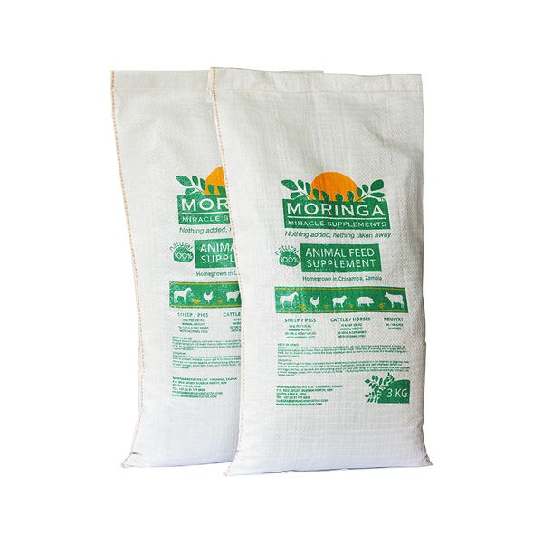 Moringa Animal Feed Supplement 3kg x 2 - 100% Natural