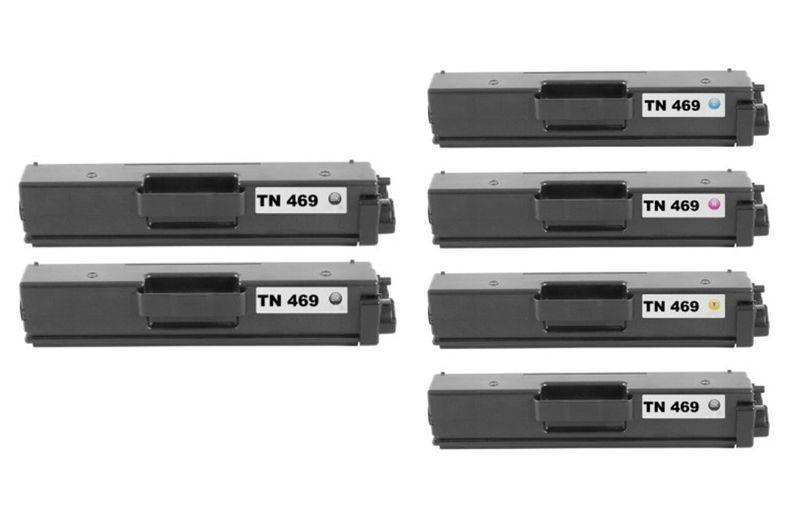 Compatible Brother TN469 / TN-469 / 469 Multipack + 2 x Extra Black