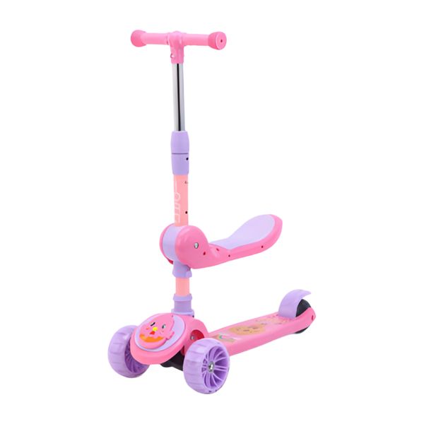 2-in-1 Kids Scooter - Sitting and Sliding Mode