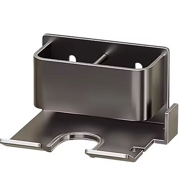 Multifunctional Hair Dryer Holder Wall Mounted Shelf For Bathroom