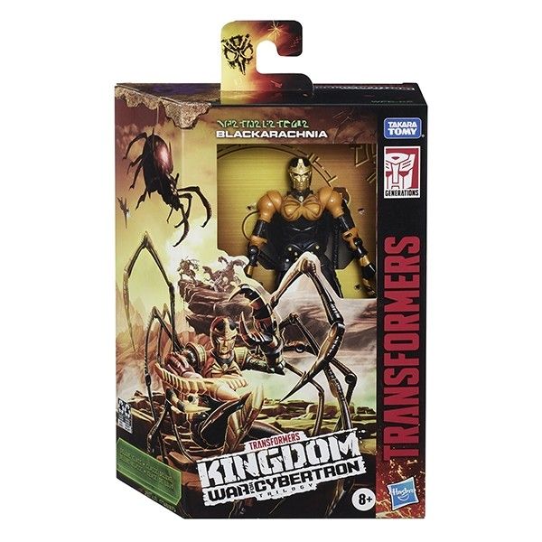 Transformers - War for Cybertron Deluxe Black Arachnia