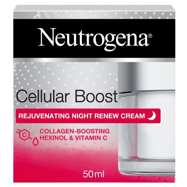 Neutrogena Face Cream, Cellular Boost, Anti-Ageing Night Cream, 50ml
