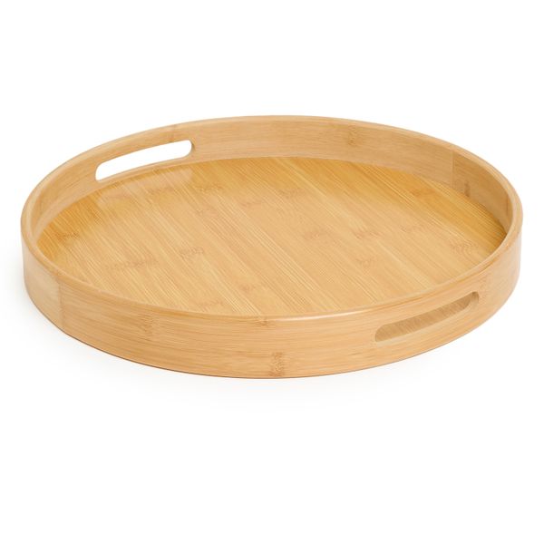 George &amp; Mason - Round Bamboo Tray