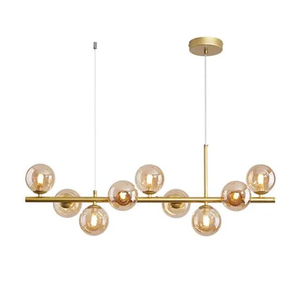 Lovely and Stunning Gold Frame Led Light with 9 Bulb