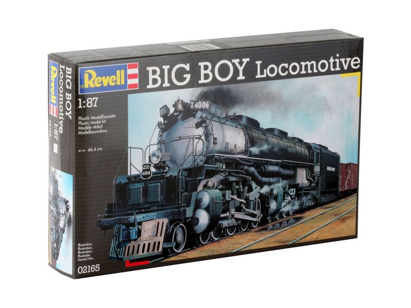 Revell 1/87 Big Boy Locomotive Plastic Model Kit