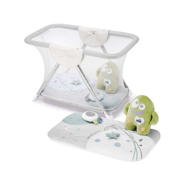 CAM Baby Interactive Playpen- Silver Plushy