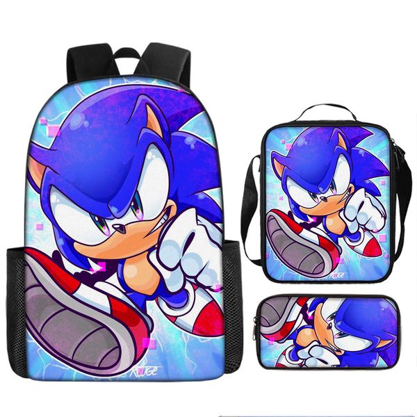 Lunch Box &amp; Pencil Case Sonic image