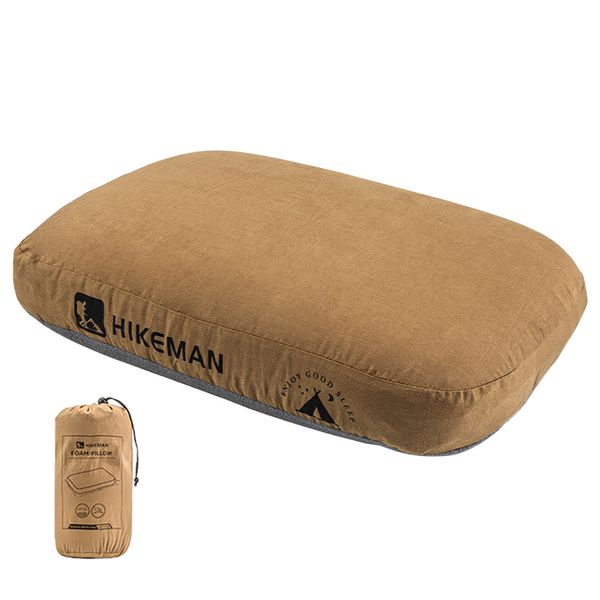 Outdoor Camping Pillow, Portable Slow Rebound Sponge, Memory Foam Pillow