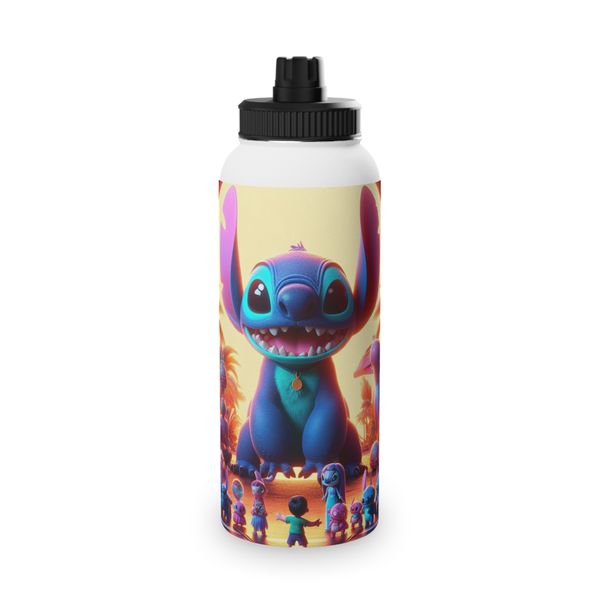 Stitch Design 3 - 850ml Aluminium Water Bottle
