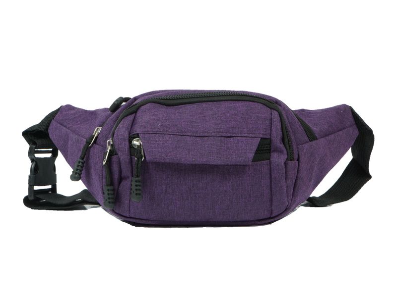 Charmza Denim Moon Bag Fanny Pack - Purple