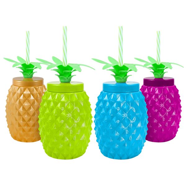 Lumoss - Pineaple Tumbler 700ml - 4 Pack