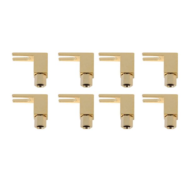 8 Pcs Banana To Spade Adapter Plug/Speaker [Wy-Yp01-8/Spade De L/8]