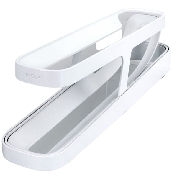 YouCopia FridgeView Single Egg Rolling Holder - White