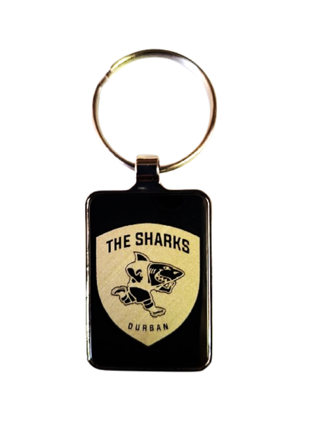 The Sharks Rugby Team - Stainless Steel Tag Keyring