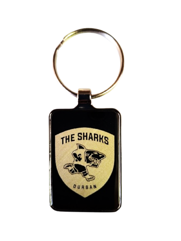 The Sharks Rugby Team - Stainless Steel Tag Keyring