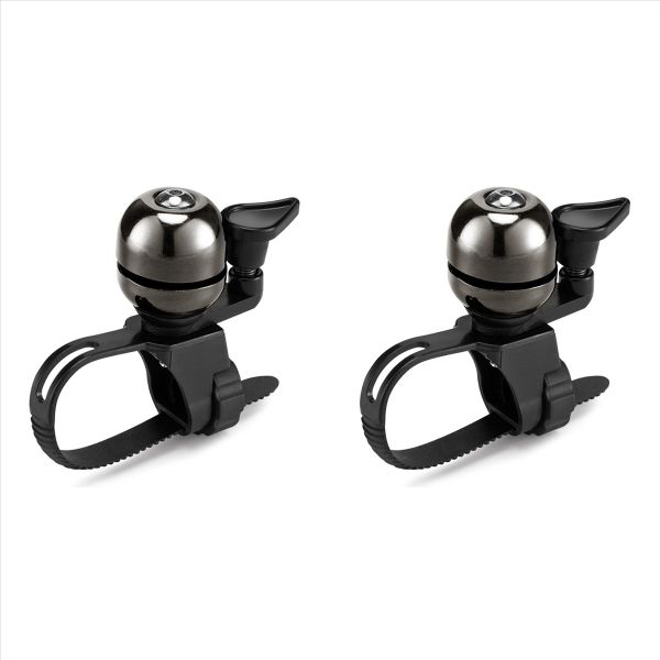 Retro Bicycle Bell Loud Sound Copper Ring Horn Warning Alarm-Black