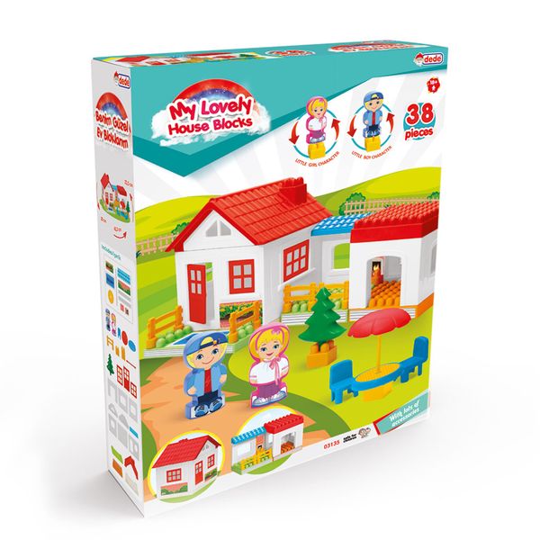 My Lovely House Blocks - Building Blocks with Characters