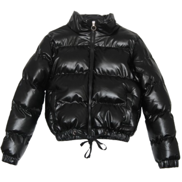 Woman's Warm Long-Sleeved Puffer Jacket