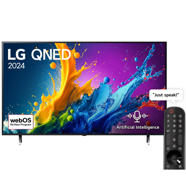 LG 65 Inch Smart TV - QNED80 4K UHD Television Smart TV HDR &amp; webOS (2024)