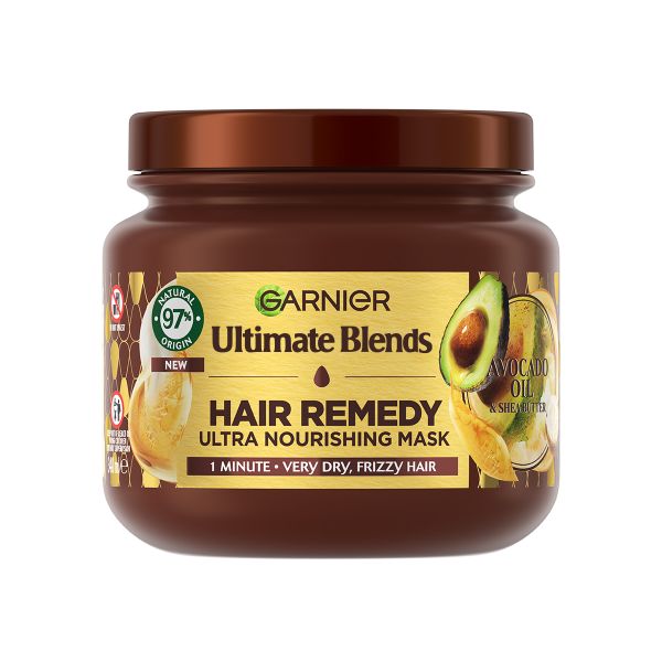 Garnier Ultimate Blends Hair Remedy Mask Avocado 340ml